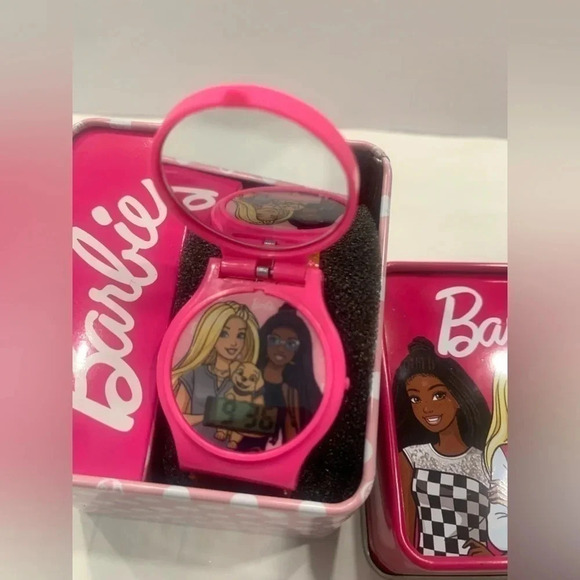 Barbie Watch With open cover with mirror - Picture 4 of 5